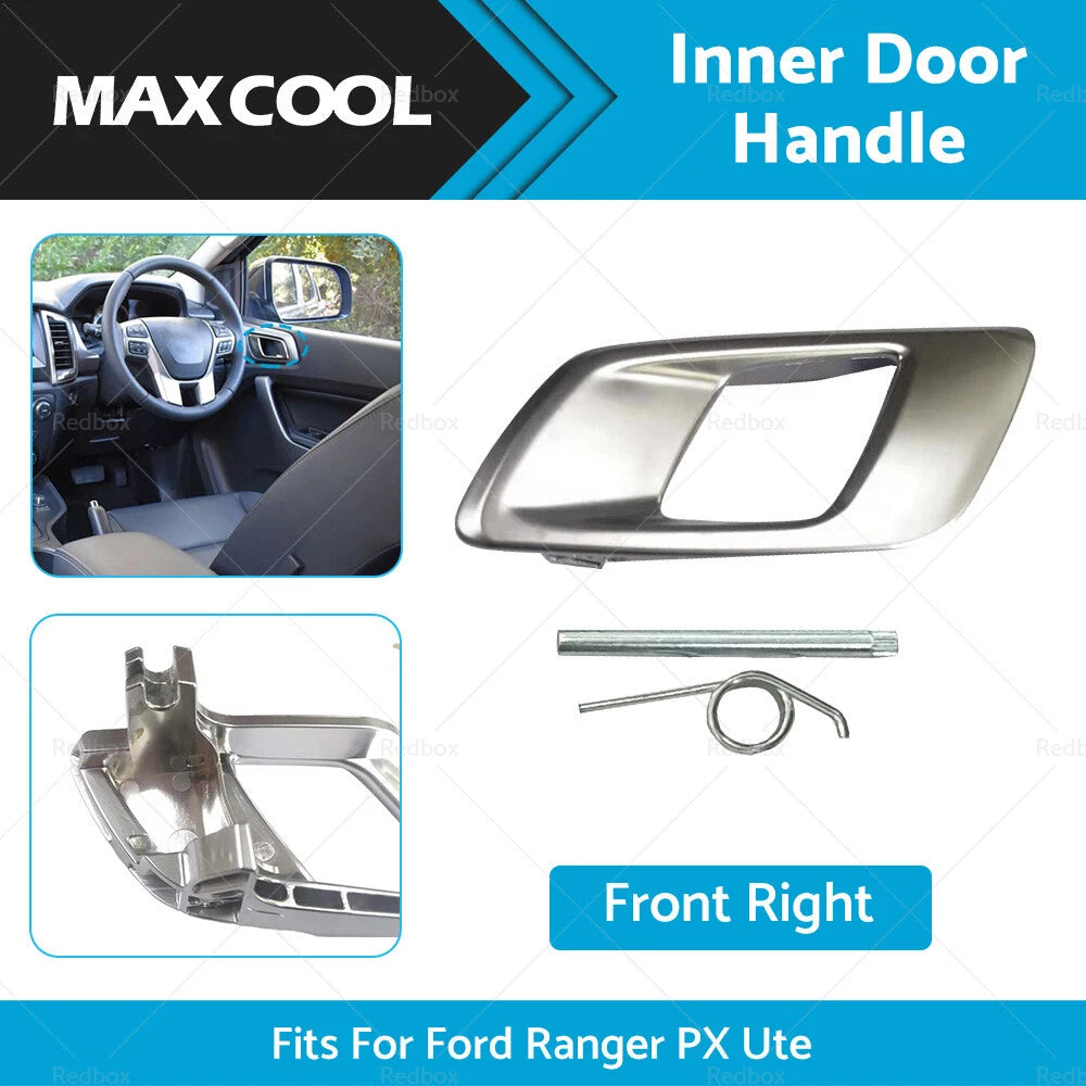 Dark Chrome Front Right Inner Door Handle for Ford Ranger PX (2011-On)