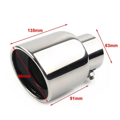 Blue Stainless Rear Exhaust Pipe Tip for Mazda 3 (2010-2013)