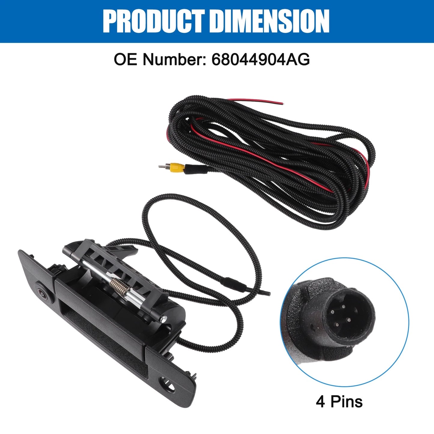 Rear View Backup Camera for Dodge Ram 1500 (2010-2017)