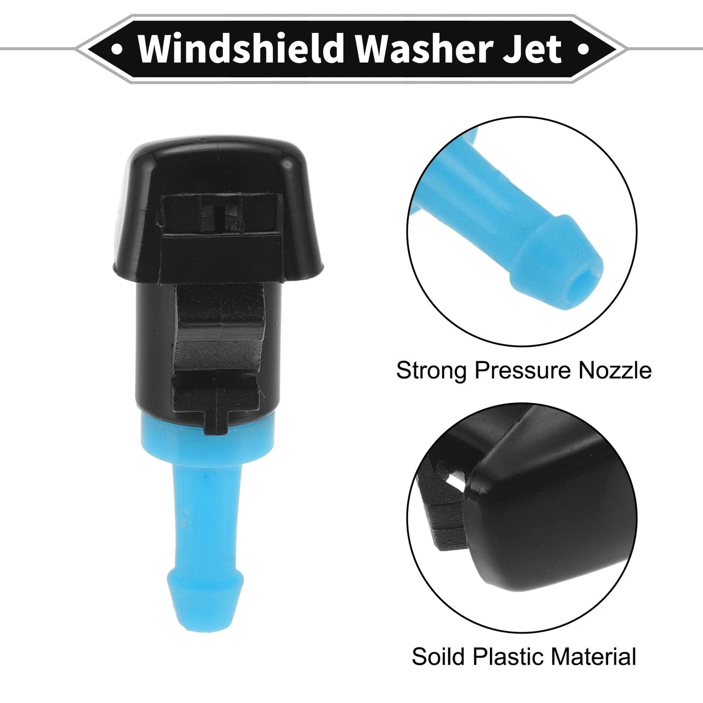 Front Windshield Washer Nozzles for Kia Borrego (2008-2012)
