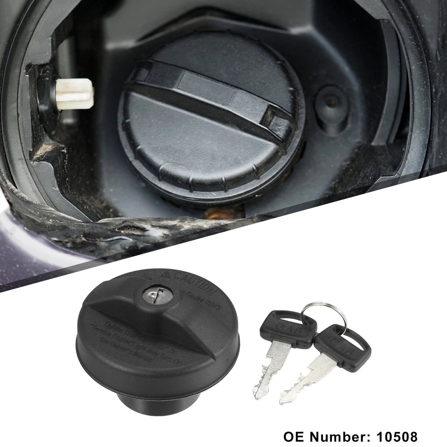 Fuel Tank Filler Cover  Keys for Dodge Grand Caravan (2011 - 2020)