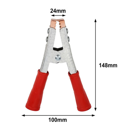 Red Crocodile Clamp Clip for Steel Construction Strength and Durability