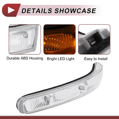 Front Left LED Turn Signal Light for Kia Borrego (2008-2015)