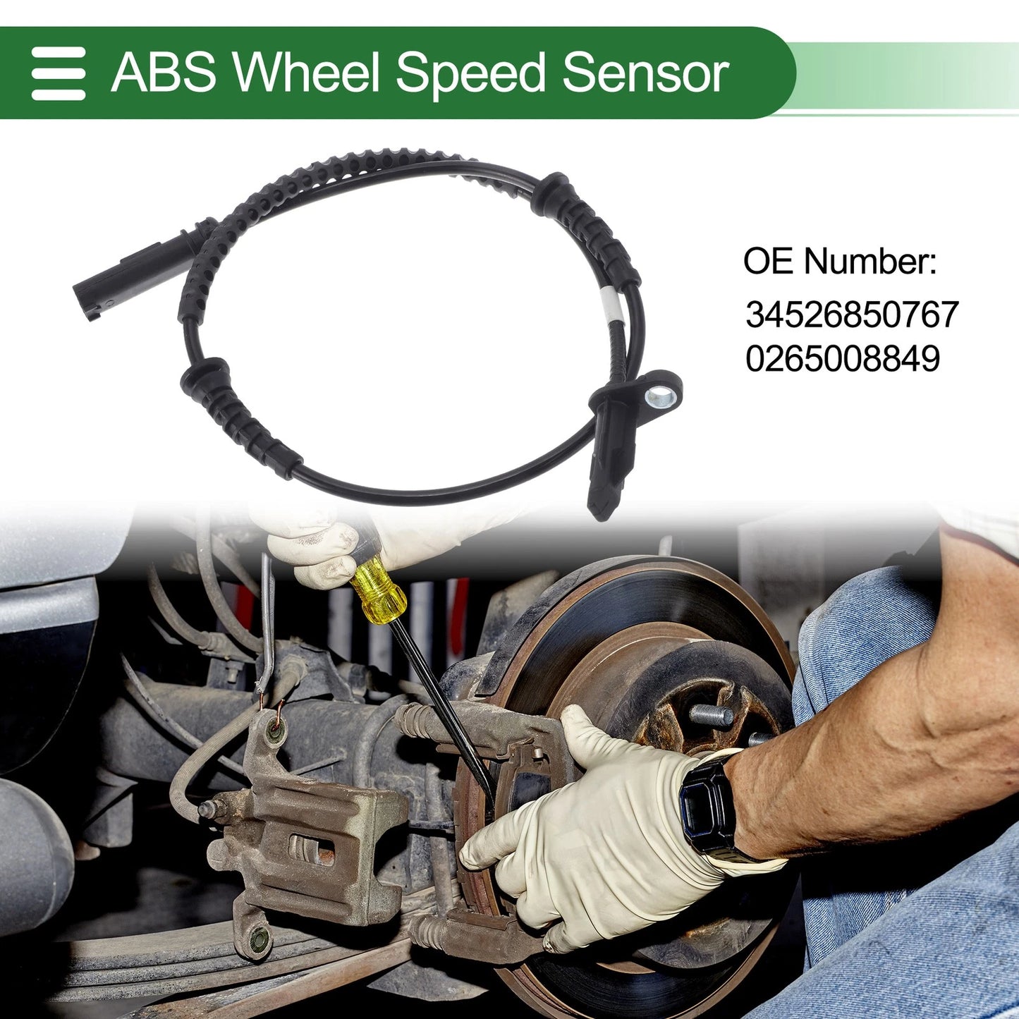 ABS Wheel Speed Sensor for BMW X2 (2013-2020) - 1 x Sensor