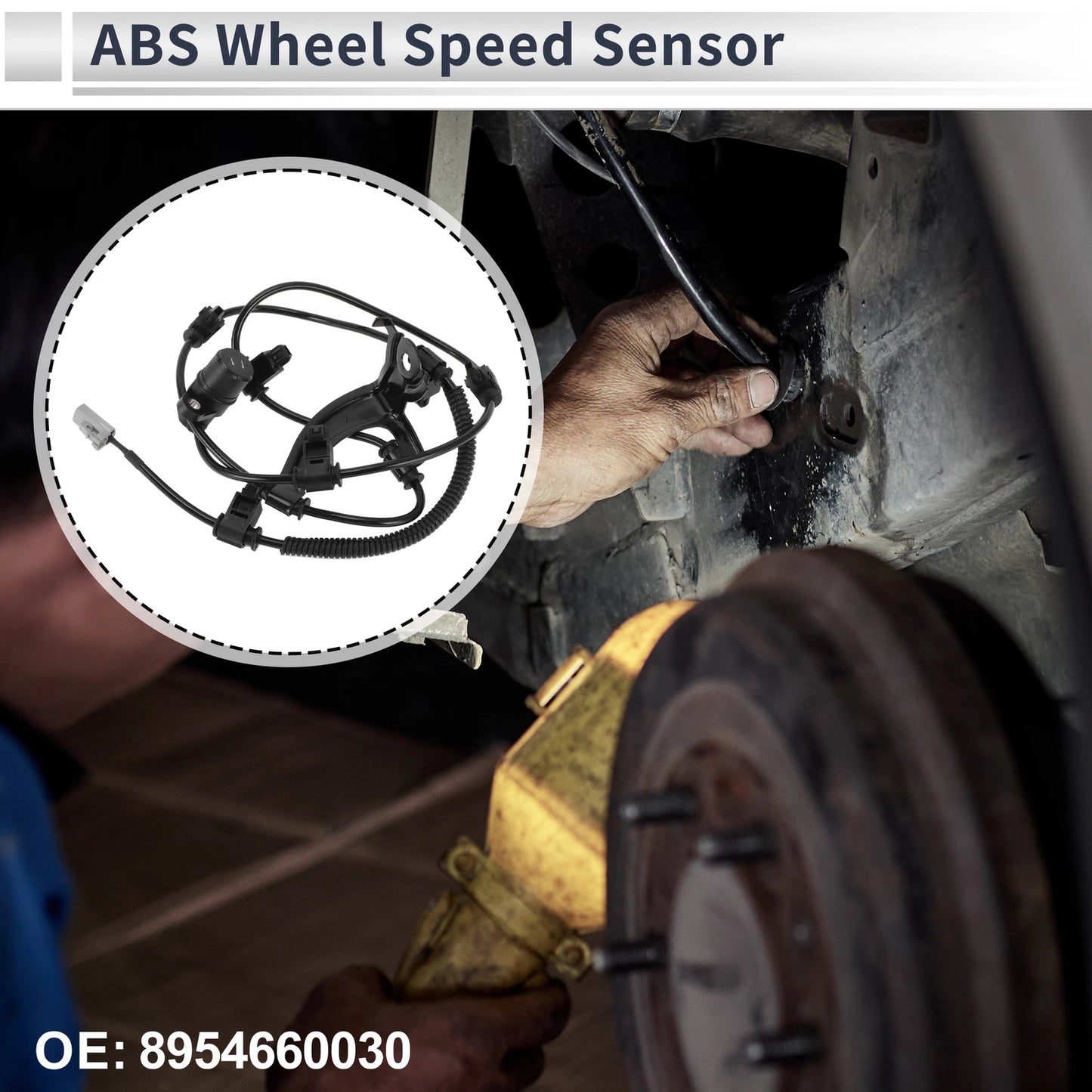 ABS Wheel Speed Sensor Rear Left for Toyota Land Cruiser (1998-2007)