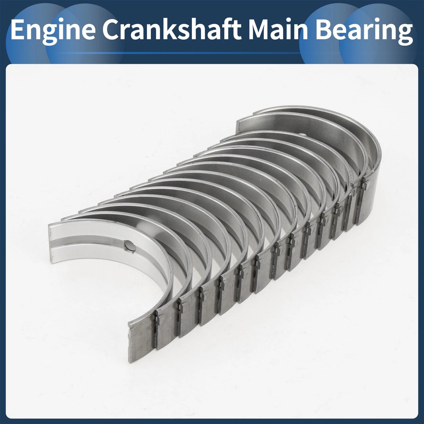 14 Pcs Main Bearing Set for Toyota Dyna (1977-1984)