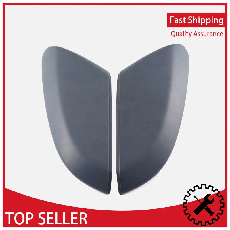 2 x Door Side Rearview Mirror Cover Trim Caps for Honda Civic (2016-2021)