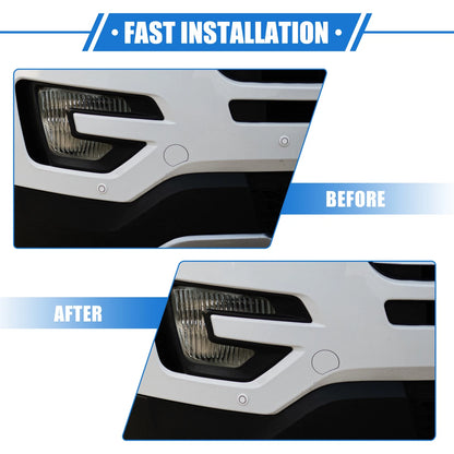 Front Bumper Tow Hook Cover for Ford Explorer (2011-2015) White