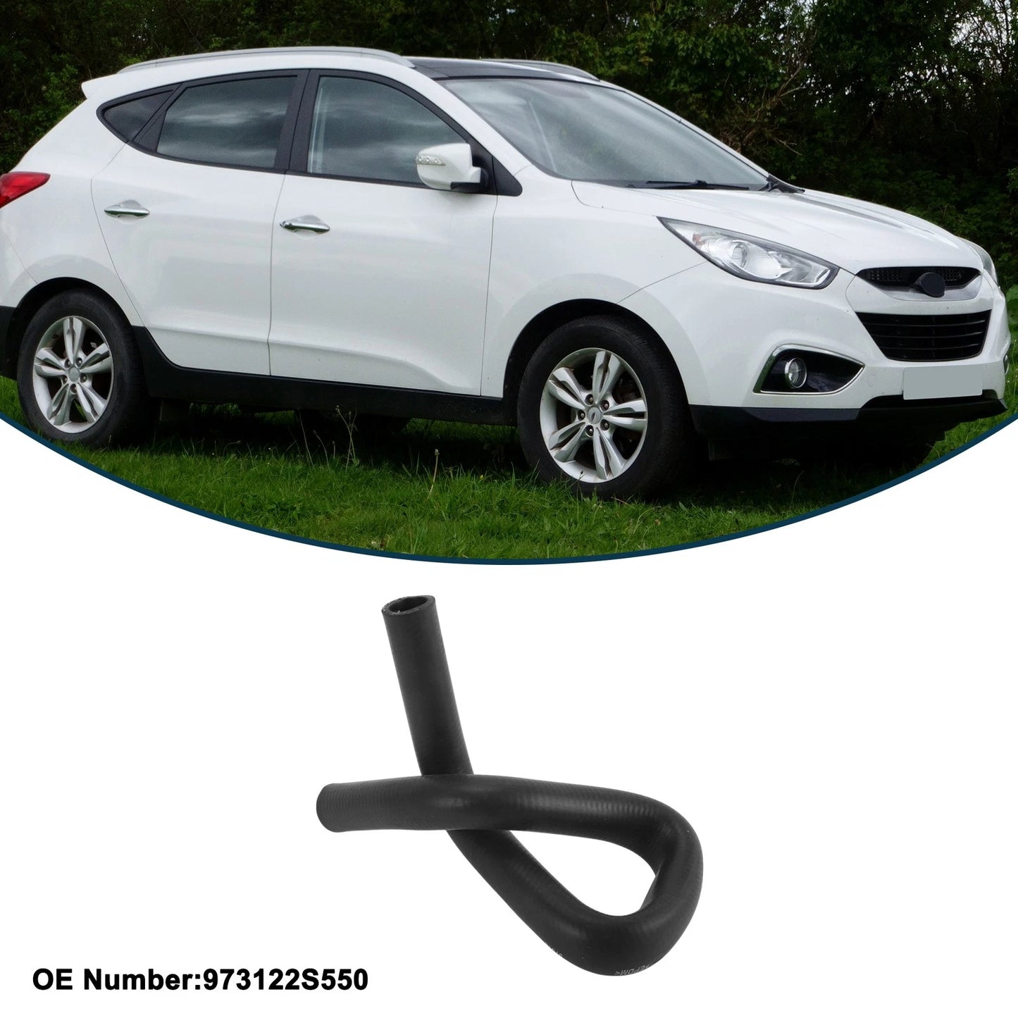 Radiator Hose for Hyundai Ix35 2015 Rubber Coolant Pipe