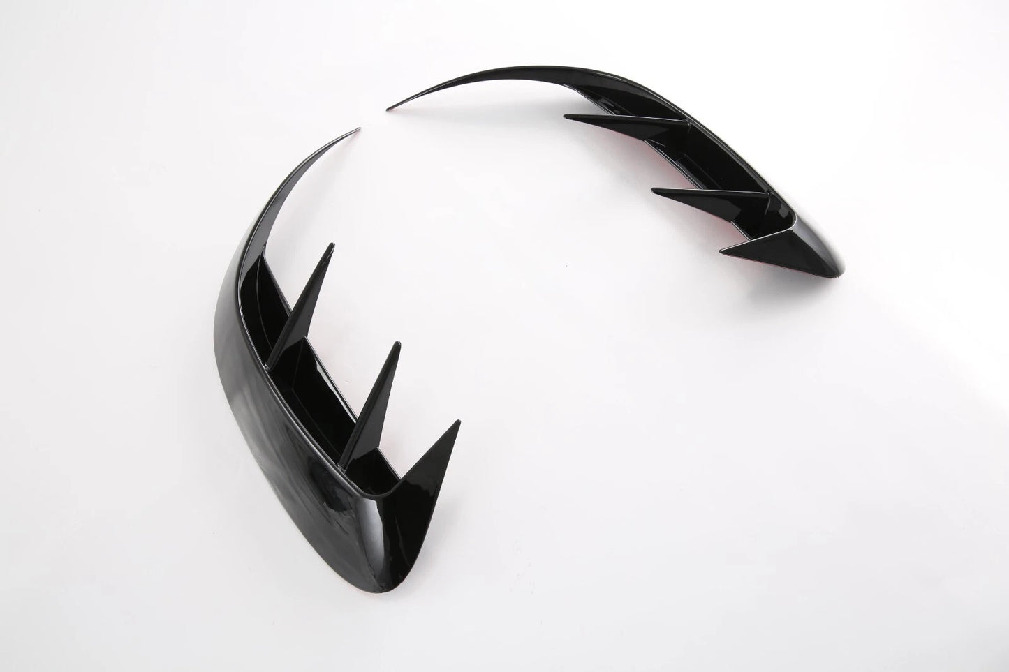 Black Rear Air Vent Bumper Cover Trim for 2022-2023 Benz C-Class AMG Sedan