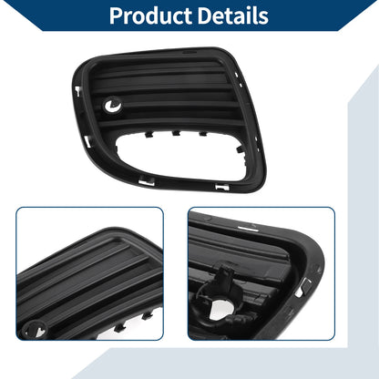 1 Pc Rear Left Fog Light Grill for Mini R56 (2005-2015) Black