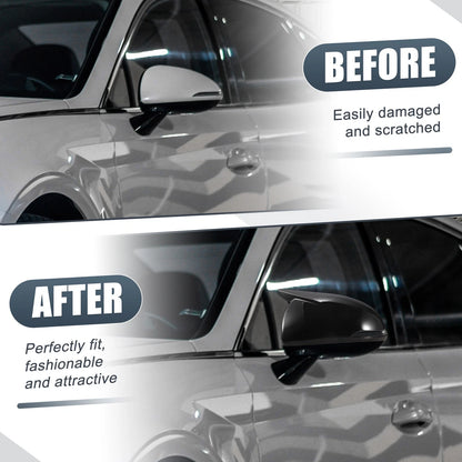 Rearview Mirror Cover Overlay Gloss Black for Hyundai Sonata (2020-2023)