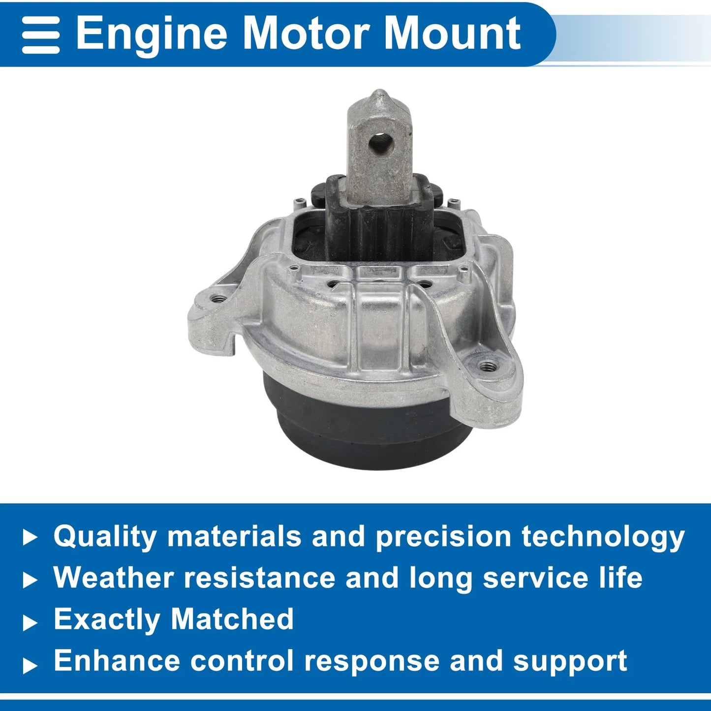 Engine Motor Mount for BMW 528i Base 3.0L L6 Gas (2011)