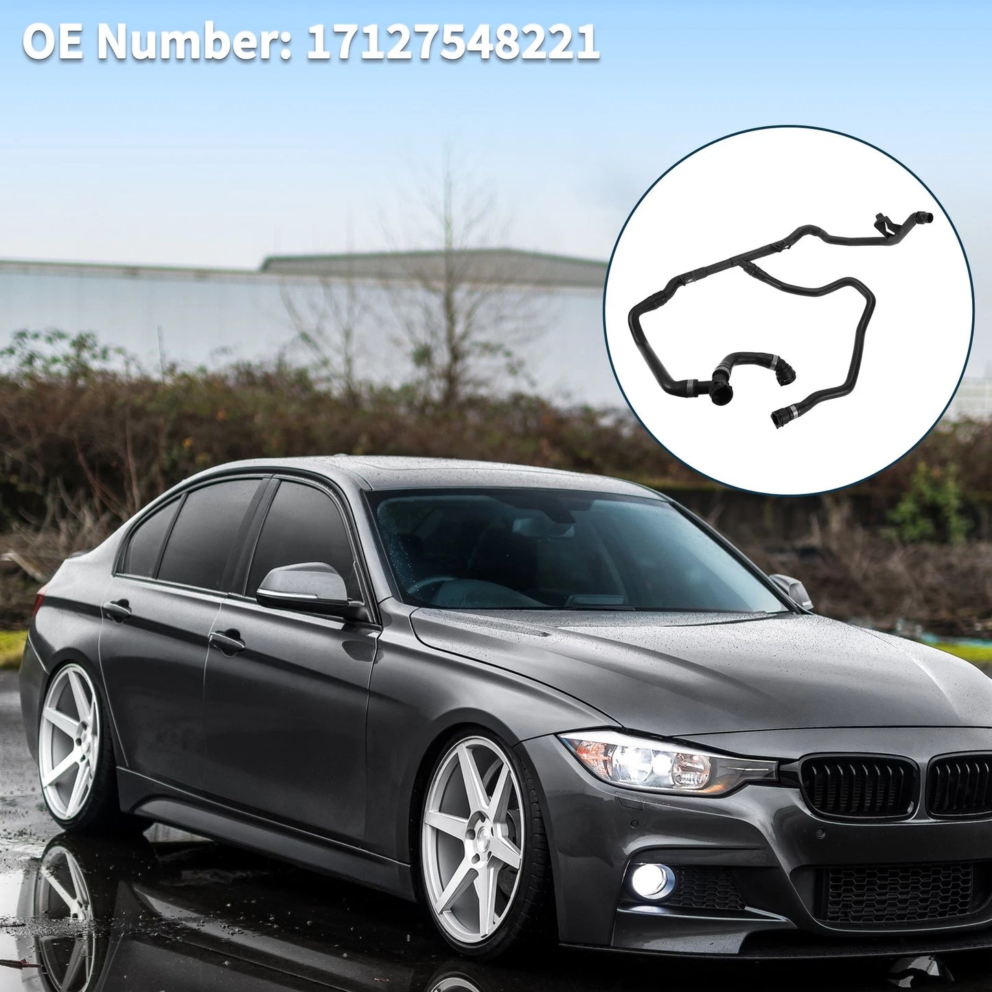 4-Way Water Hose Assembly for BMW 318i (2007-2012)