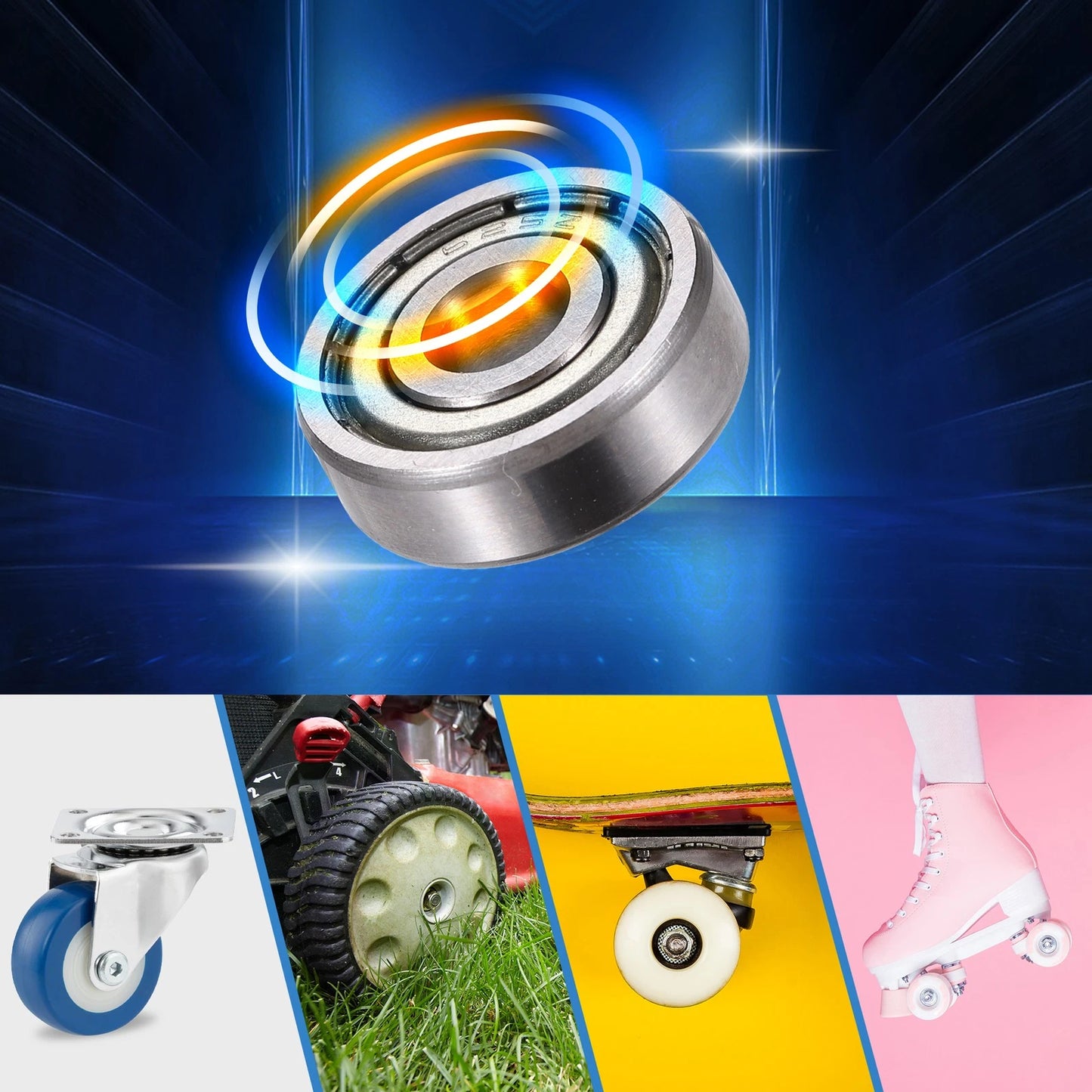 Bearings / 5x16x5mm / Deep Groove Ball Bearings for Bearings