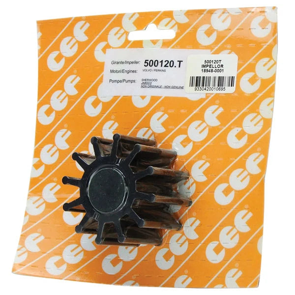 CEF Impellor for Johnson Pump, Jabsco, 40-60HP, GTX/RXP/RXT, 2000-2023