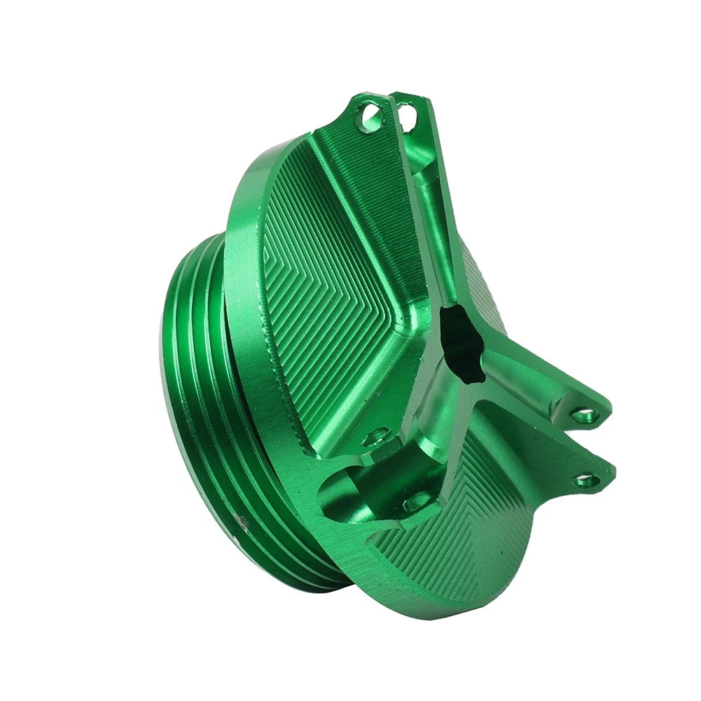 Engine Oil Filler Cap Cover Green for Kawasaki Z750 ZX6R ZX636 ZX10R (2004-2023)