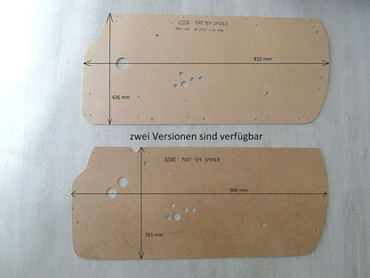 Door Panel for Fiat 124 Spider (1966-85)