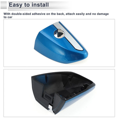 Front Left Door Handle Lock Cylinder Covers for Toyota Corolla (2014-2018) Blue