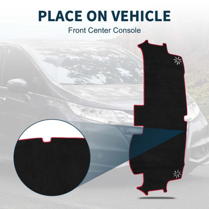 Dashboard Cover Mat for Honda STEPWGN AIR SPADA 2022-2023 Protector Black Red