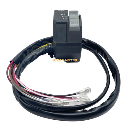 Left Handlebar Switch Start Stop Override Headlight for Polaris Sportsman 500
