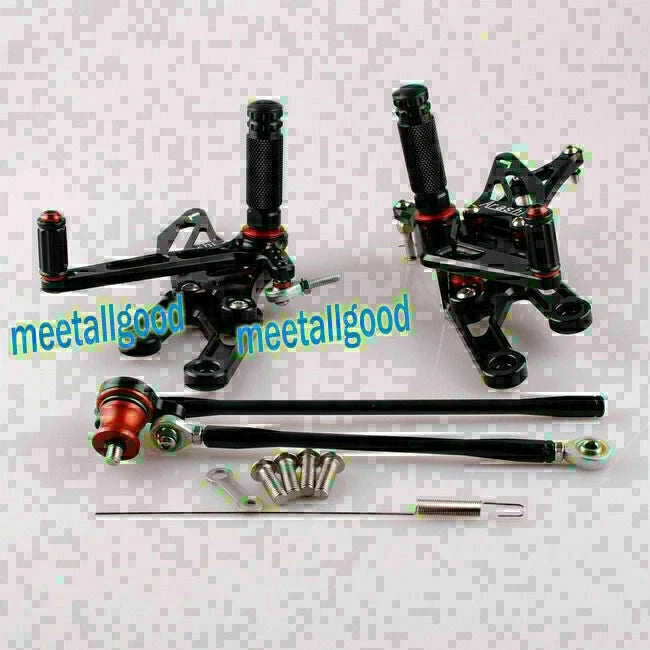 Rearset for Honda CBR 600RR (03-06) & CBR 1000RR (04-07) - Black