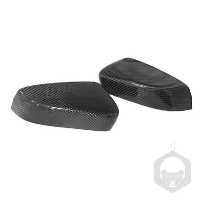 Carbon Fiber Side Mirror Covers for 2009-2013 Ford Mustang GT/Coupe