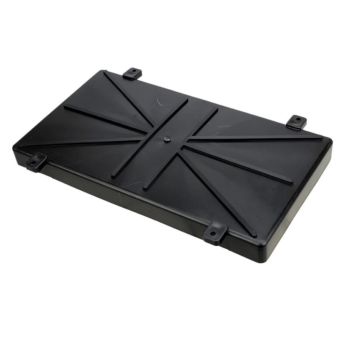 1x Marine Boat Plastic Battery Tray Box with Strap for RV Truck