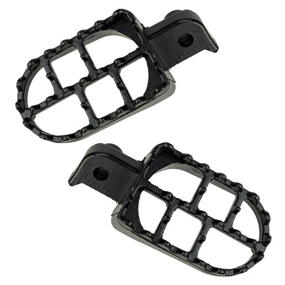 Foot Pegs for Yamaha TW200, PW50, PW80 & Honda CRF 50, 70, 80, 100 (2000-2023)