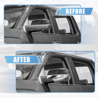 Chrome Plated Lower Mirror Cover Caps for Chevrolet Suburban 1500