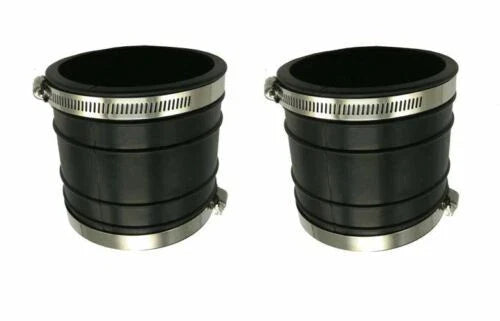 Upper Exhaust Pipe Bellows for Mercruiser 4" (Pack of 2)