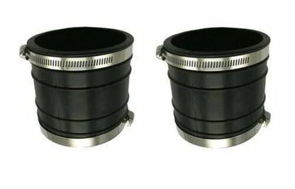 Upper Exhaust Pipe Bellows for Mercruiser 4" (Pack of 2)