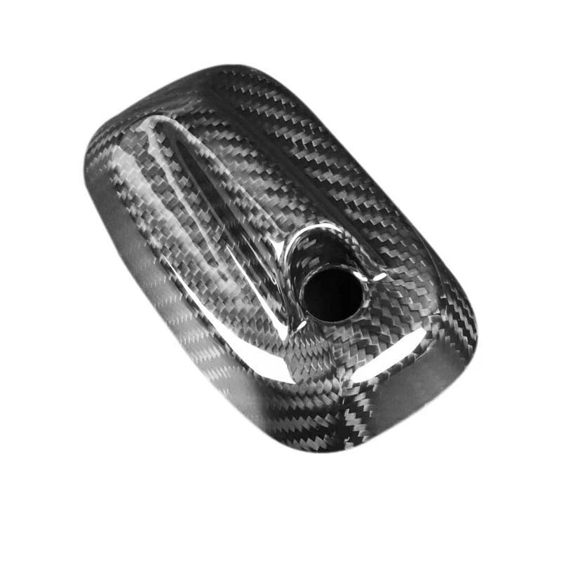Carbon Fiber Roof Antenna Cover Overlay Trim fit For Mini Cooper S One 2014-2019