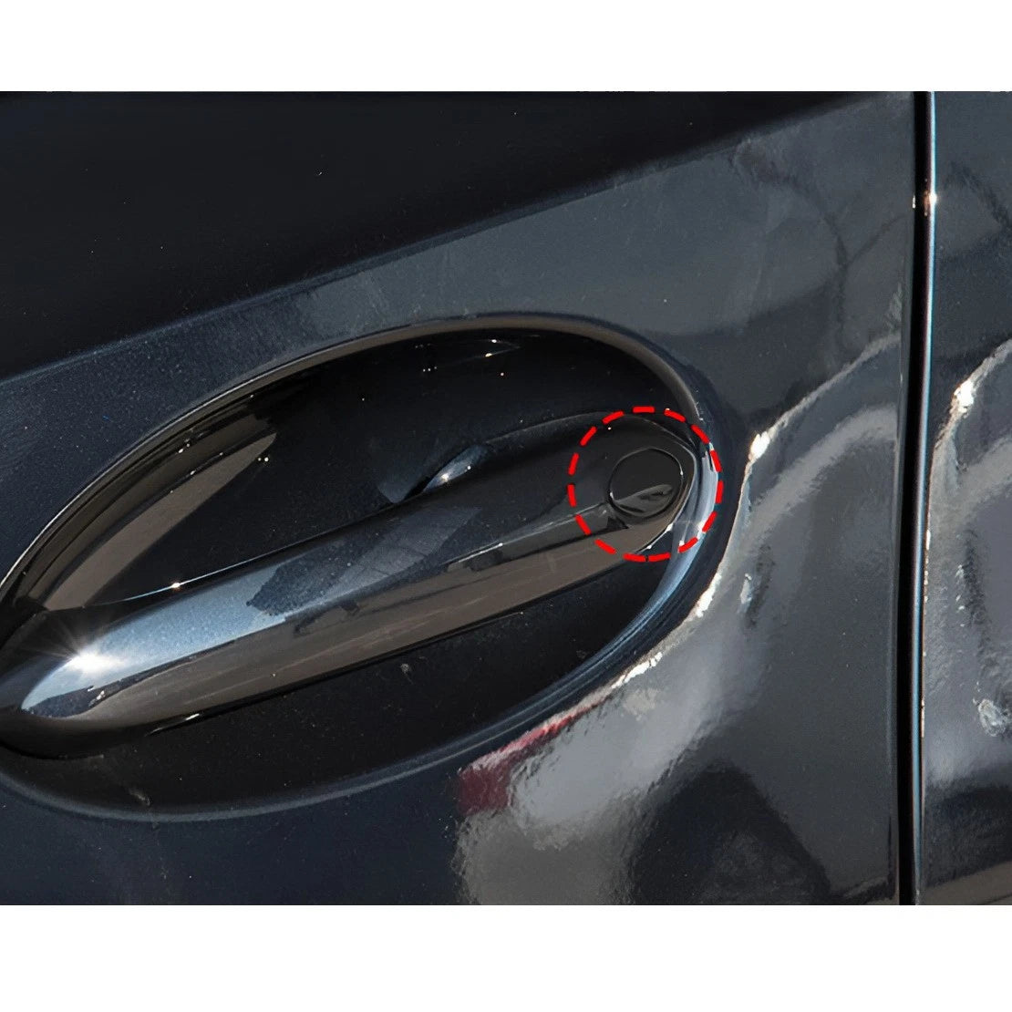 Outer Door Handle Key Cover for BMW 3 5 Series X6 X5 (2006-2013)