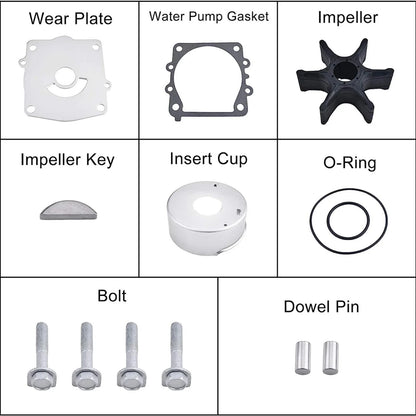Yamaha Outboard Water Pump Impeller Kit for 150-250HP 4-Stroke Models