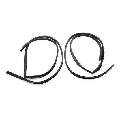 Front Door Glass Run Channel Set for Toyota Land Cruiser Wagon BJ61 FJ60 HJ60 1980-1990
