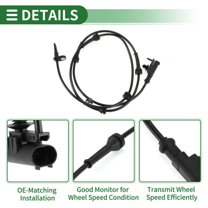 ABS Wheel Speed Sensor for Infiniti G25 Front Left Right (2011-2012)