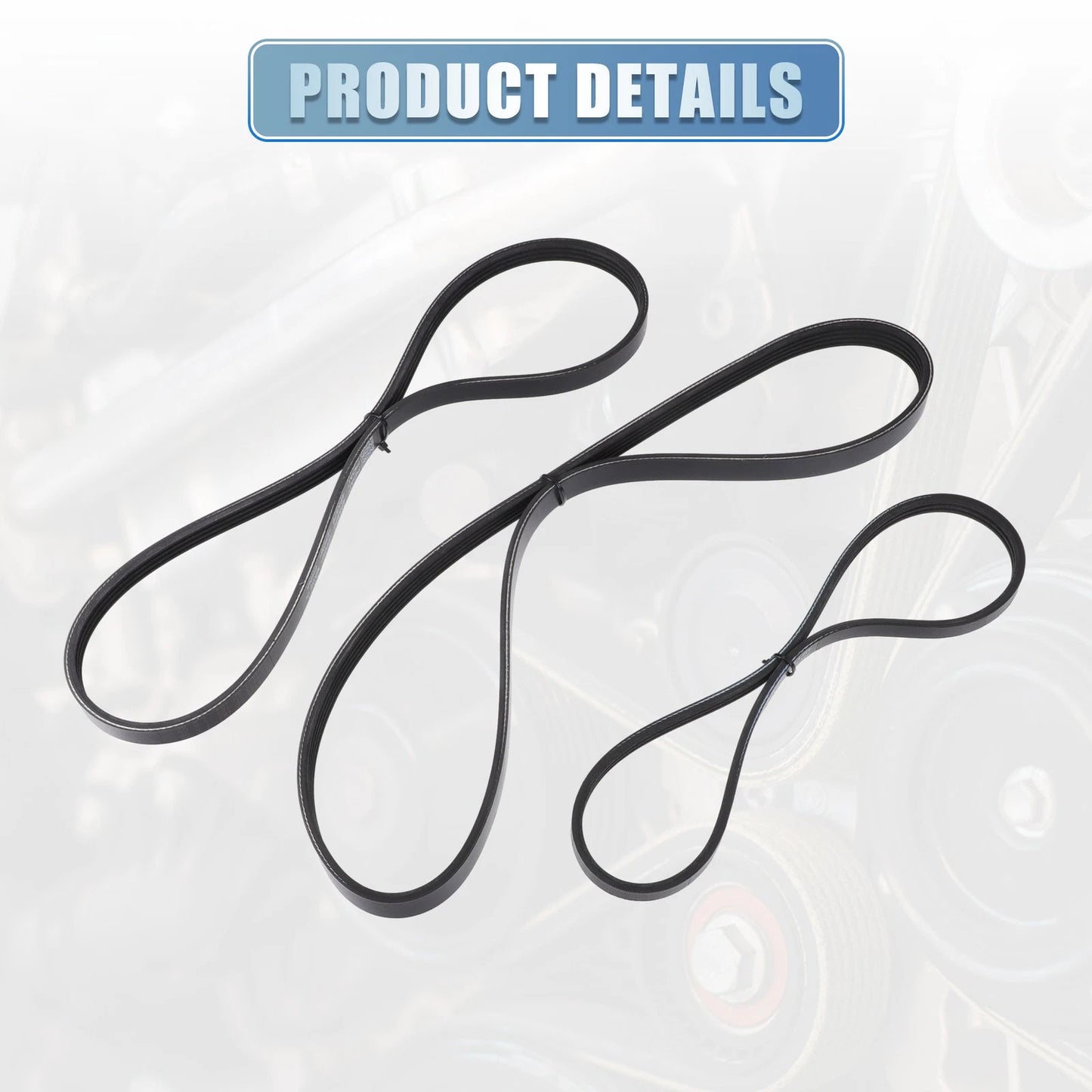 Serpentine Belt for Toyota Corolla Base Sedan (2014-2019)