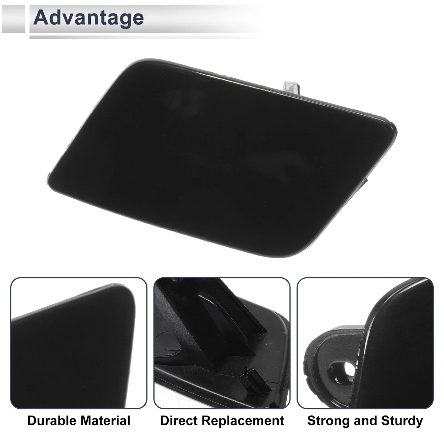 Front Left Washer Nozzle Cover for BMW 335i GT xDrive (2012-2015)