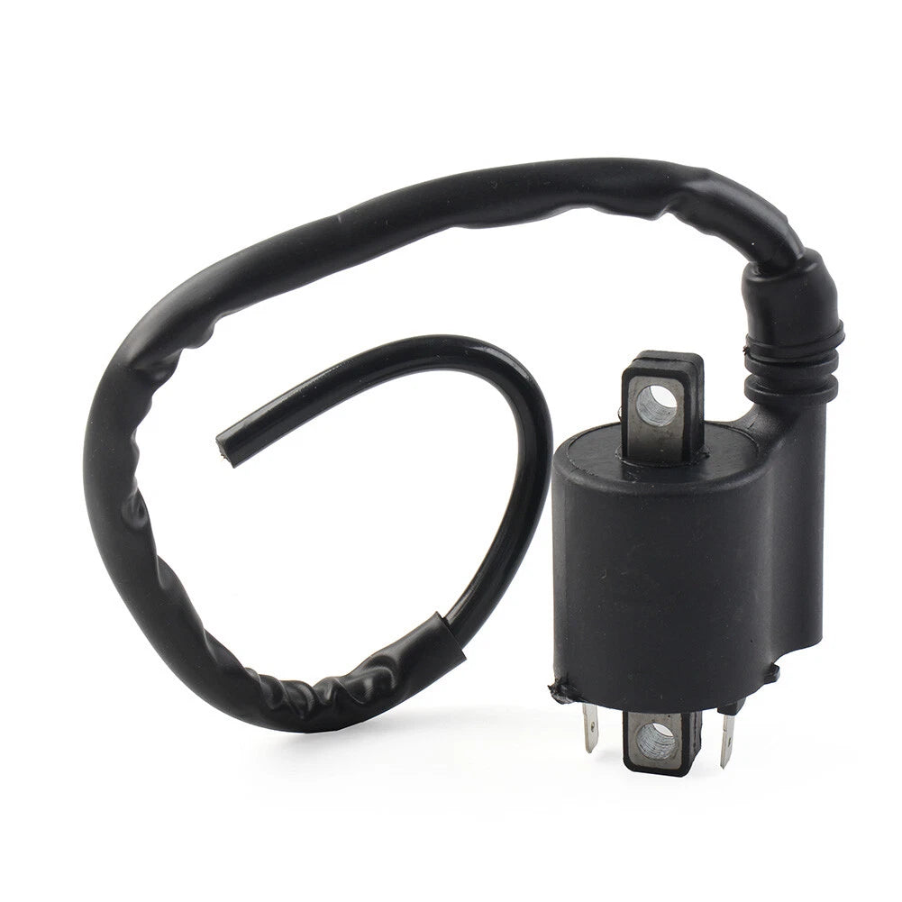 Black ATV Ignition Coil for Honda TRX420FPA, TRX420TM (2012-2014)