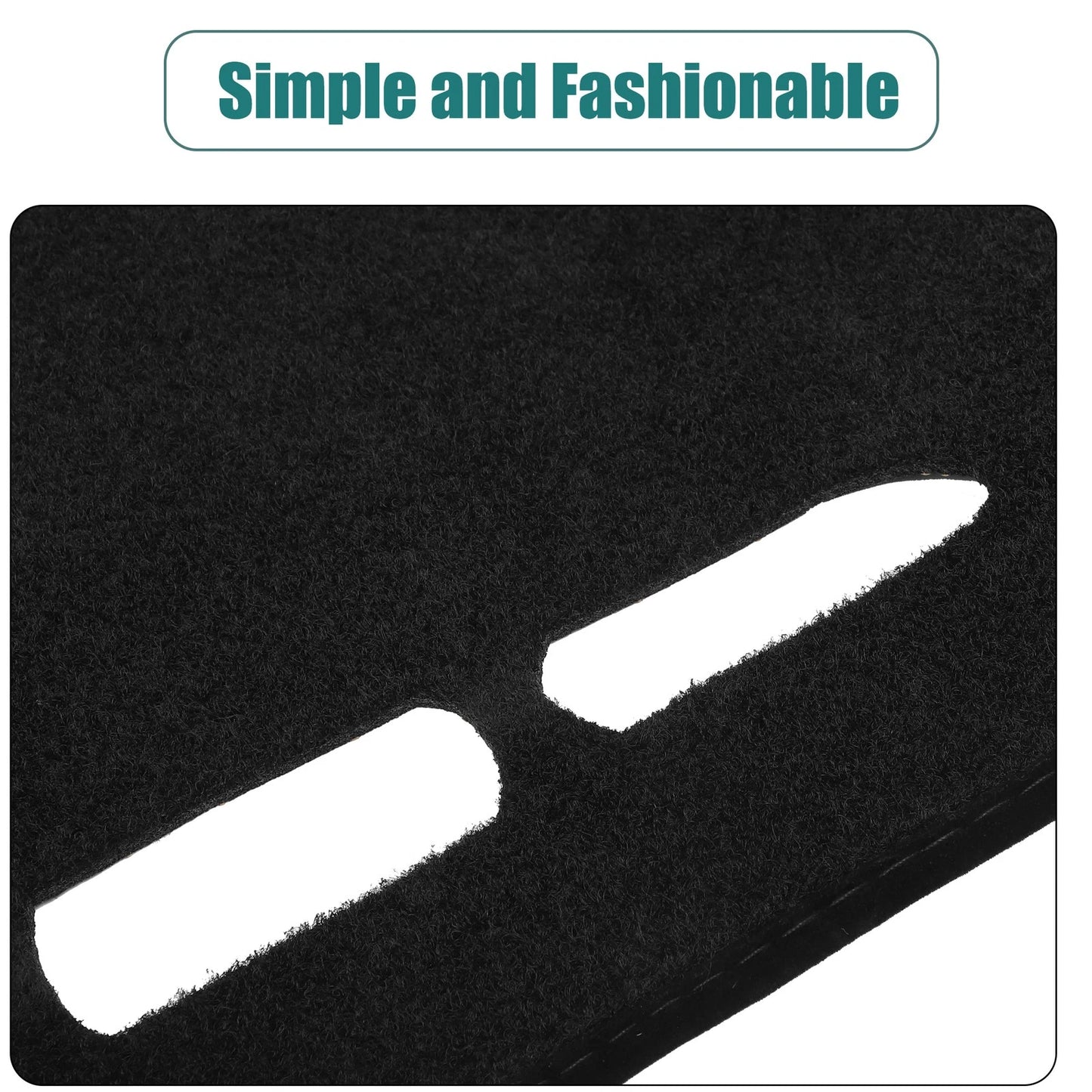Black Dashboard Cover Mat Protector for Honda Fit (2020-2023)