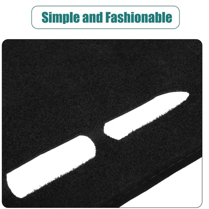Black Dashboard Cover Mat Protector for Honda Fit (2020-2023)