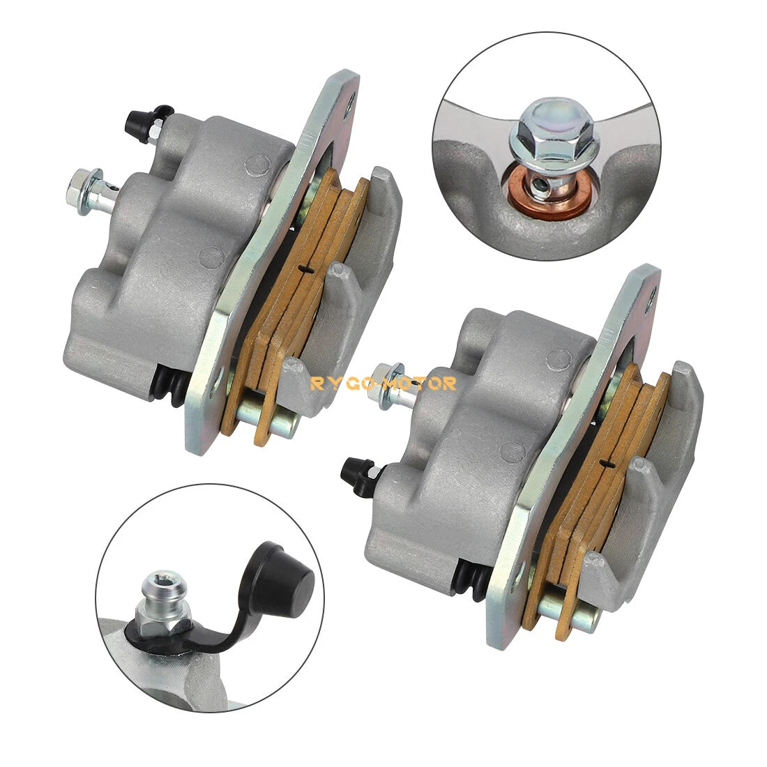 2 x Brake Calipers for Polaris Ranger Crew 1000