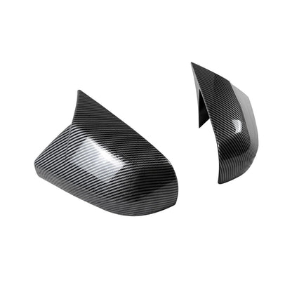 Carbon Fiber Rearview Mirror Lid Cover Trim for Cadillac ATS (2013-2018)