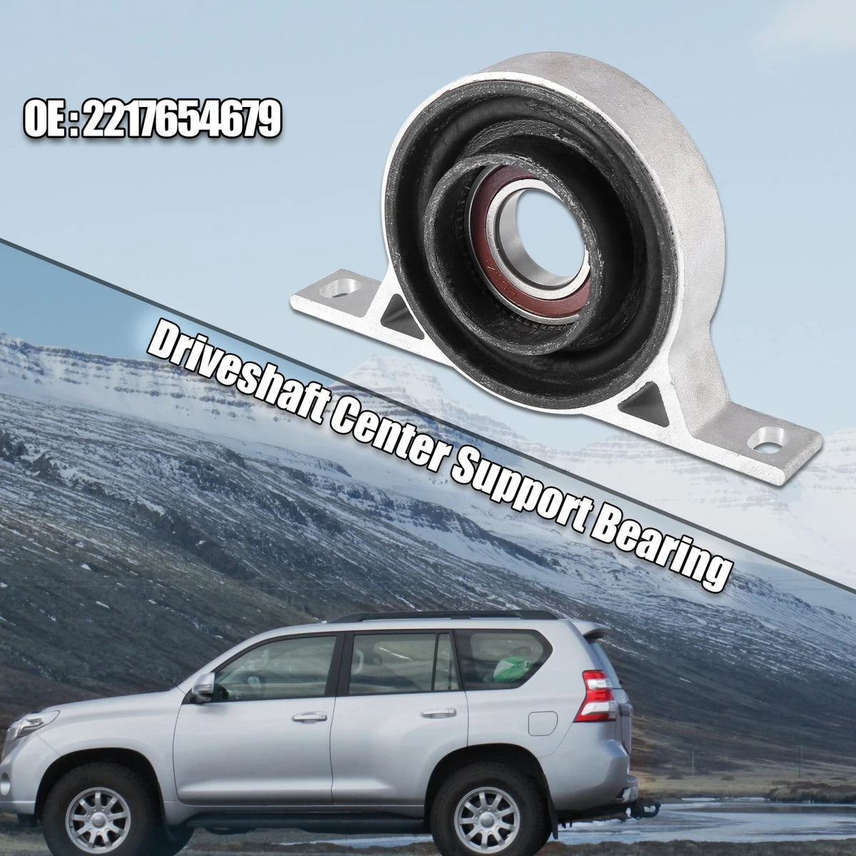 Rear Driveshaft Center Support Bearing for BMW 525i X3 528i 535i