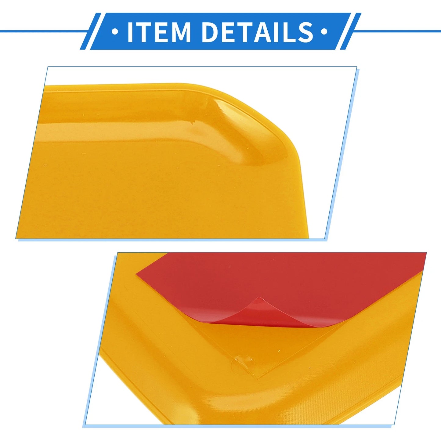 5 Pcs Door Bowl Cover Trim for Jeep Wrangler JL (2018-2022) - ABS Yellow