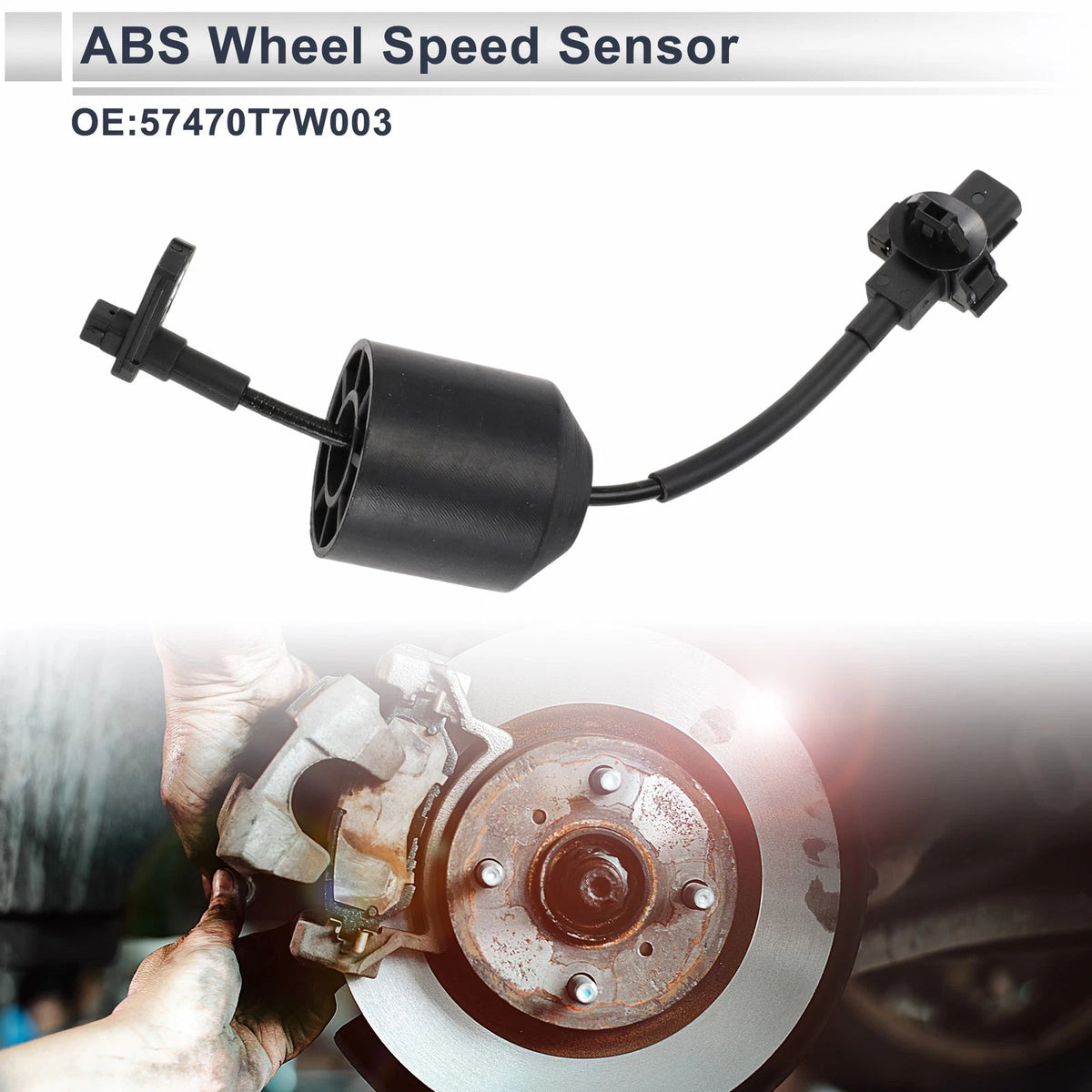 ABS Wheel Speed Sensor for Honda HR-V 1.8L Rear Left & Right (2016-2021)