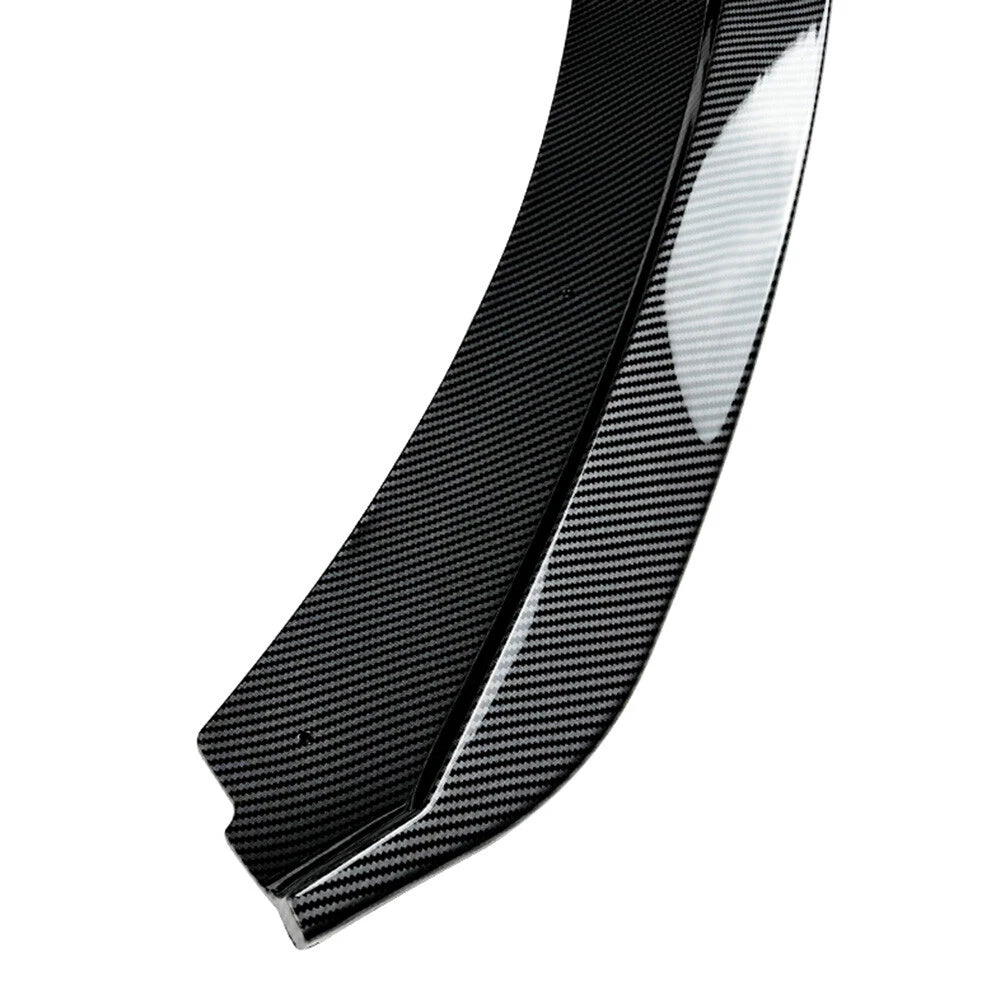 3 Pcs Front Bumper Spoiler Lip for Seat Leon MK3.5 (2017-2020)