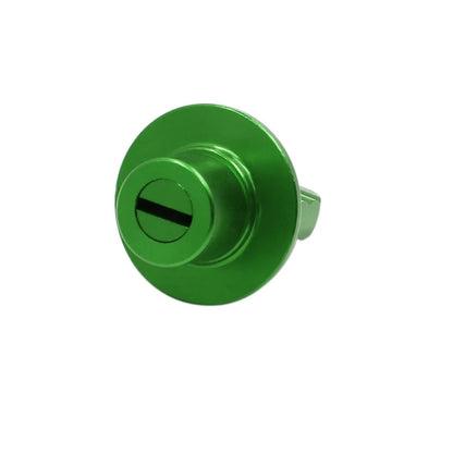 Key Lock Head Cover Cap Green Aluminum Alloy Decorative for Motorcycle