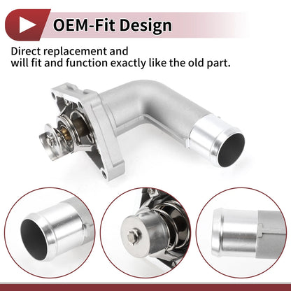 Engine Coolant Thermostat Housing for Nissan Teana (2003-2008)